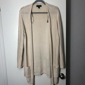 Forever 21 beige cable knit cardigan sixe 3x